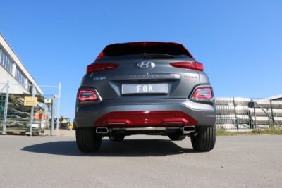 Hyundai Kona 2WD Ironman koncový tlumič výfuku pravý/levý - 14 FOX HY210023-671