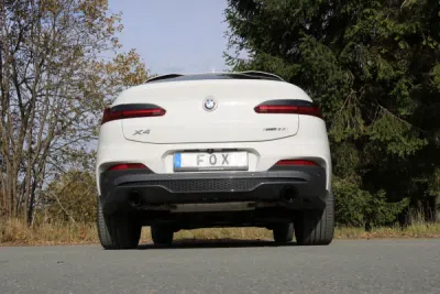 BMW X4 G02 - 30i Výstupní tlumič výfuku vlevo/vpravo - typ 1x100 FOX BM171015-293S