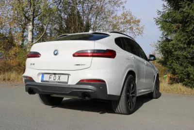 BMW X4 G02 - 30i Výstupní tlumič výfuku vlevo/vpravo - typ 1x100 FOX BM171015-293S