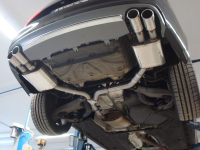 FOX Nerezový výfuk | Zadní tlumič - Audi A6 (4G), 2.0 TDi, 2011-0, AU073024-132