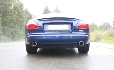 FOX Nerezový výfuk | Zadní tlumič - Jaguar XK8/XKR, 4.2 V8, 2001-2005, JA060013-461