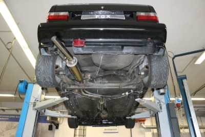 VW Golf I Cabrio koncový tlumič - 1x60 typ 10 FOX VW050011-003