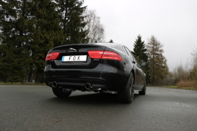 Jaguar XE Závěrečný tlumič výfuku pravý/levý - 1x100 typ 26 pravý/l FOX JA090013-133