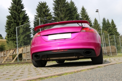 Audi TT 8J RS koncový tlumič výfuku s výstupem vpravo/vlevo a FOX AU091055-ANL