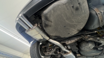 Audi S2 B4 Koncový nástavec 76mm - 2x80 Typ 25 FOX AU013052-290