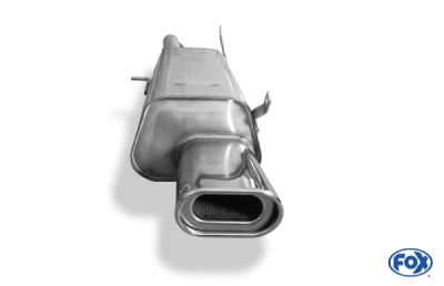 FOX Nerezový výfuk | Zadní tlumič - Mitsubishi Carisma (DA), 1.9D, 1995-2006, MI070011-593