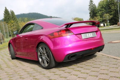 Audi TT 8J RS koncový tlumič výfuku s výstupem vpravo/vlevo a FOX AU091055-ANL