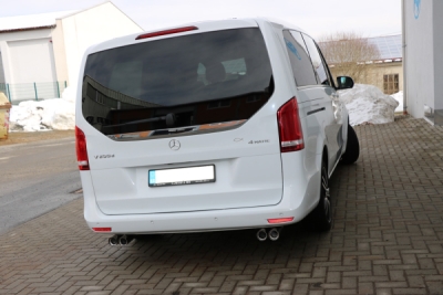 Mercedes V-Klasse W447 koncový tlumič výfuku vpravo/vlevo FOX MB082006-028