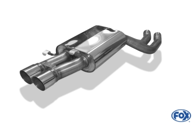 Audi 100/A6 typ C4 quattro koncový tlumič výfuku - 2x76 typ 14 FOX AU070012-088
