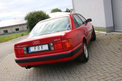 Audi 100/A6 quattro typ C4 koncový tlumič výfuku - 2x70 typ 14 FOX AU070032-086
