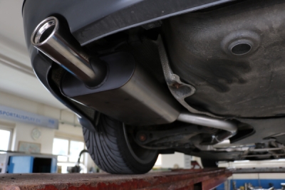 Audi A4 typ B7 koncový tlumič výfuku - 1x80 typ 13 FOX AU061241-069