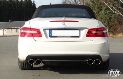 FOX Nerezový výfuk | Zadní tlumič - Mercedes-Benz E-Class (A207), E350 CDI, 2009-0, MB043023-348
