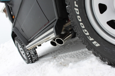 FOX Nerezový výfuk | Zadní tlumič - Mercedes-Benz G-Class (W463), G320, 1979-0, MB050012-462