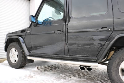 FOX Nerezový výfuk | Zadní tlumič - Mercedes-Benz G-Class (W463), G500, 1979-0, MB050042-462