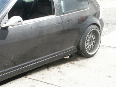 FOX Nerezový výfuk | Zadní tlumič - Volkswagen Golf IV, 2.3 V5, 1997-2006, VW053059-561