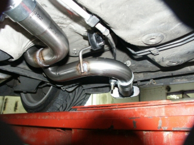 FOX Nerezový výfuk | Zadní tlumič - Volkswagen Golf IV, 2.3 V5, 1997-2006, VW053059-563