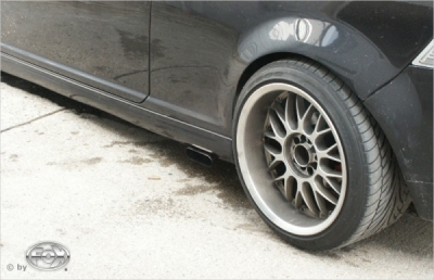 FOX Nerezový výfuk | Zadní tlumič - Volkswagen Golf IV, 2.3 V5, 1997-2006, VW053059-561