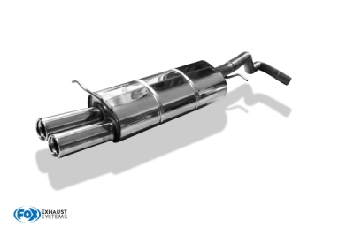 FOX Nerezový výfuk | Zadní tlumič - Volkswagen Golf IV, 2.3 V5, 1997-2006, VW053002-068