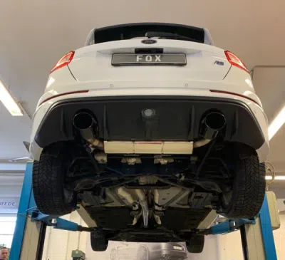Ford Focus III RS koncový tlumič výfuku pravý/levý - 129x106 t FOX FO032145-749S