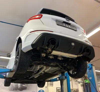 Ford Focus III RS koncový tlumič výfuku pravý/levý - 129x106 t FOX FO032145-749S