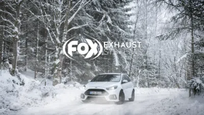 Ford Focus III RS koncový tlumič výfuku pravý/levý - 129x106 t FOX FO032145-749S