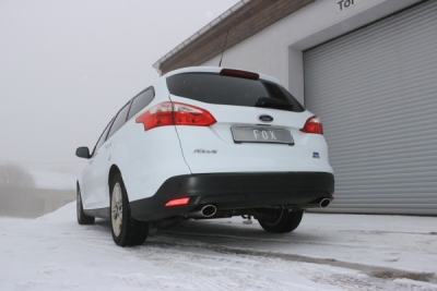 FOX Nerezový výfuk | Zadní tlumič - Ford Focus III, 1.0 EcoBoost, 2012-0, FO032103-365