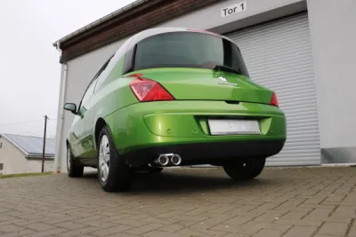 FOX Nerezový výfuk | Zadní tlumič - Renault Avantime, 3.0 V6, 2000-2004, RE140002-070