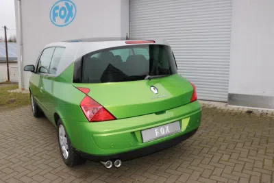 FOX Nerezový výfuk | Zadní tlumič - Renault Avantime, 3.0 V6, 2000-2004, RE140002-070