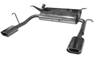 FOX Nerezový výfuk | Zadní tlumič - Renault Laguna II (K74), 3.0 V6 24V, 2001-2008, RE151064-593