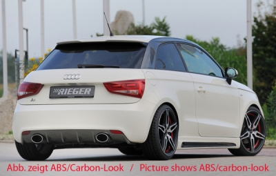 Vložka zadní lišty Rieger Audi A1 (8X): 08.10-12.14 (bis Tvář FOX RIE00044110