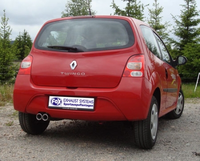 FOX Nerezový výfuk | Zadní tlumič - Renault Twingo (CN), 1.5 dCi, 2007-0, RE061002-066