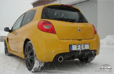 Renault Clio III B Sport Facelift koncový tlumič výfuku FOX RE072003-001