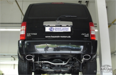 FOX Nerezový výfuk | Zadní trubka - Dodge Nitro , 4.0, 2007-2011, DO010000-351