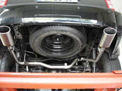 FOX Nerezový výfuk | Zadní trubka - Dodge Nitro , 4.0, 2007-2011, DO010000-351