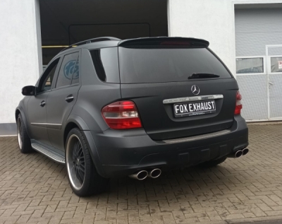 Mercedes třídy M typ W164 koncový tlumič pravý/levý - 2x115 FOX MB061004-747