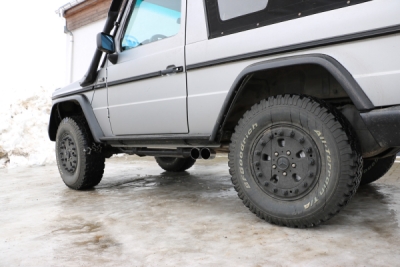 FOX Nerezový výfuk | Zadní tlumič - Mercedes-Benz G-Class (W463), GG300, 1979-0, MB050052-090