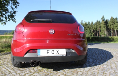 FOX Nerezový výfuk | Zadní tlumič - Fiat Bravo II (198), 2.0D Multijet, 2007-2012, FI021031-012