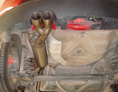 FOX Nerezový výfuk | Zadní tlumič - Fiat Bravo II (198), 2.0D Multijet, 2007-2012, FI021031-012