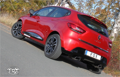 FOX Nerezový výfuk | Zadní tlumič - Renault Clio IV, 1.5 dCi 90, 2012-0, RE073001-671