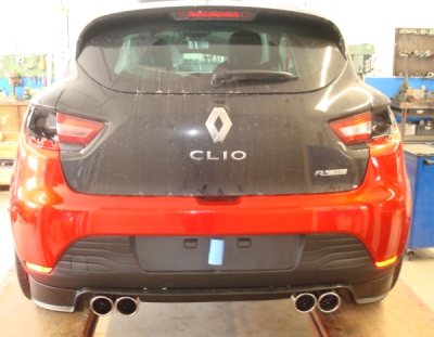 Renault Clio IV Závěrečný tlumič - 2x90 typ 16 pravý/levý FOX RE073065-132