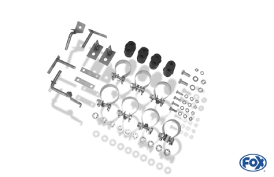 FOX Nerezový výfuk | Zadní tlumič - Ford Probe (TKE), 3.2 TDCi, 2012-0, FO121001-132