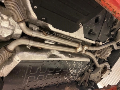 Ford Explorer Typ WUJ x-pipe/přední tlumič výfuku náhradní potrubí FOX FO113000-VER