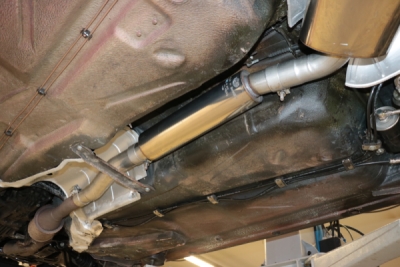 FOX Nerezový výfuk | Přední tlumič - Audi 80/90 (B3/B4), 2.8, 1991-1995, AU011000-VSD
