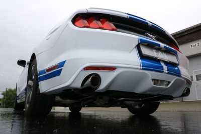 FOX Nerezový výfuk | Zadní tlumič - Ford Mustang, 2.3 EcoBoost, 2014-0, FO141013-797
