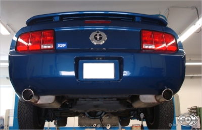 FOX Nerezový výfuk | Zadní tlumič - Ford Mustang, 4.0 V6, 2004-2013, FO140043-153