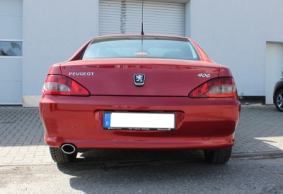 FOX Nerezový výfuk | Zadní tlumič - Peugeot 406, 2.0 16V, 1995-2005, PE041001-465