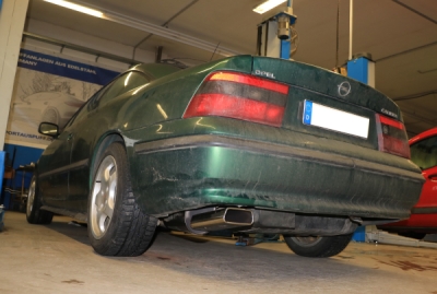 Opel Calibra A/ Calibra A 4x4 koncový tlumič Ø50mm - 145x65 FOX OP080001-671