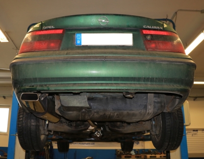Opel Calibra A/ Calibra A 4x4 koncový tlumič Ø50mm - 145x65 FOX OP080001-671