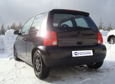 FOX Nerezový výfuk | Zadní tlumič - Volkswagen Lupo (6X), 1.6 GTI, 1997-2005, VW090021-581