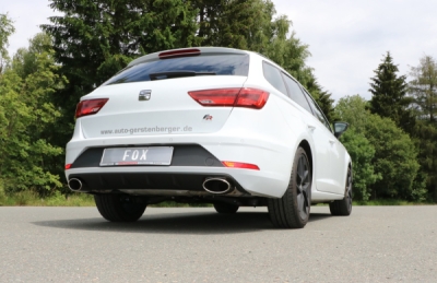 Seat Leon 5F ST - Einzelradaufhängung Závěrečný tlumič výfuku pravý/l FOX SE042074-467